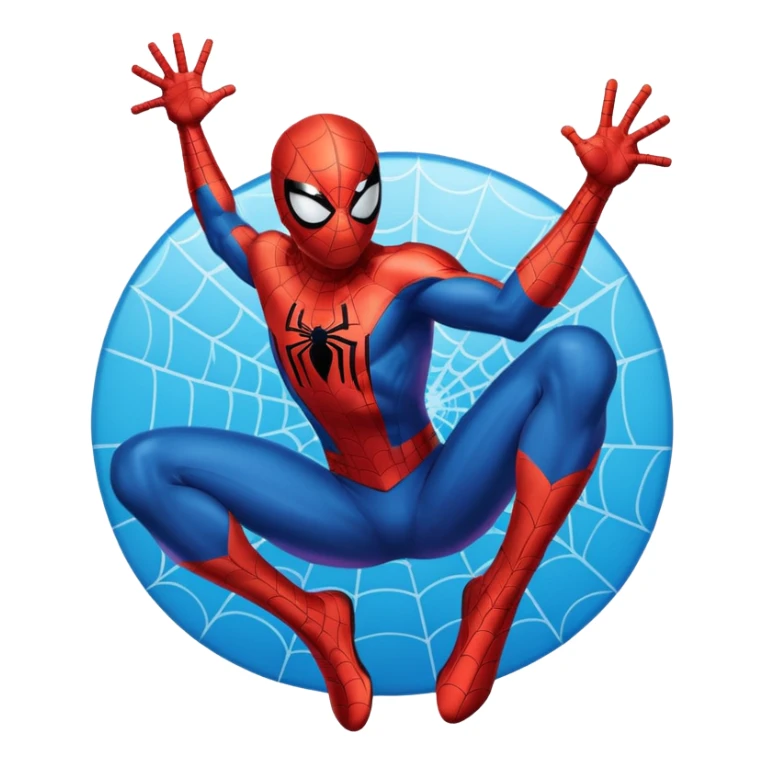 a magazine with Spider-Man on the cover sticker