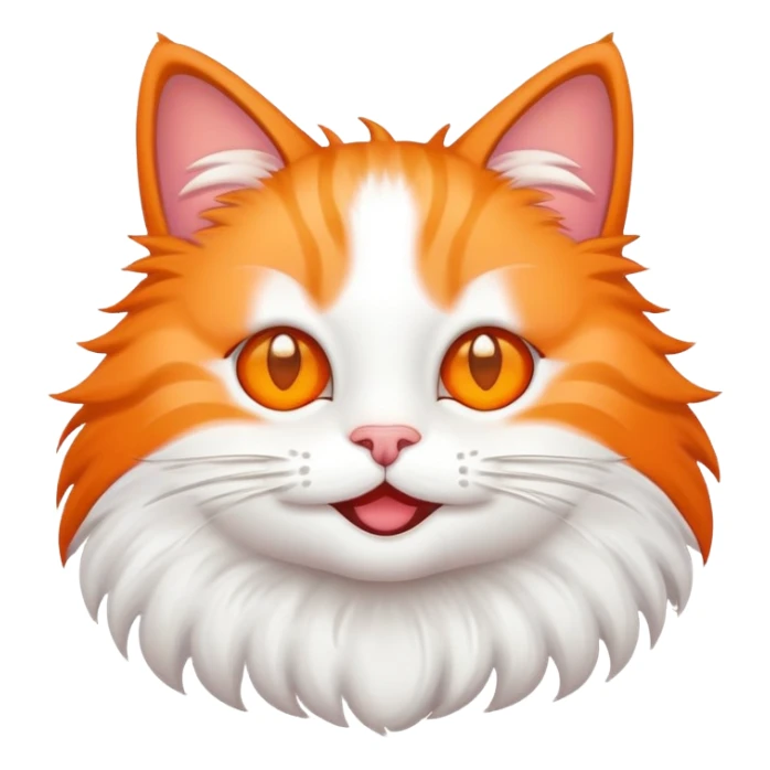 Cat emoji with star eyes sticker