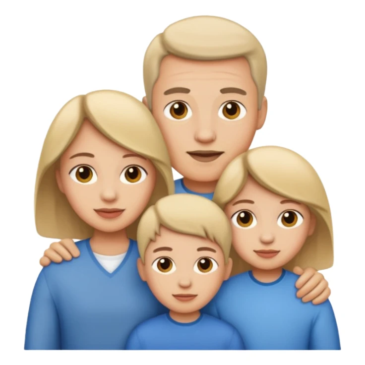 family light skin sticker