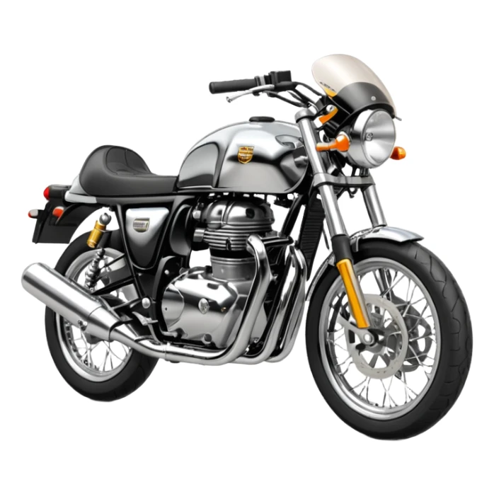 Royal enfield gt 650 chrome  sticker