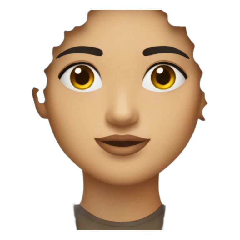 Carita morena  sticker