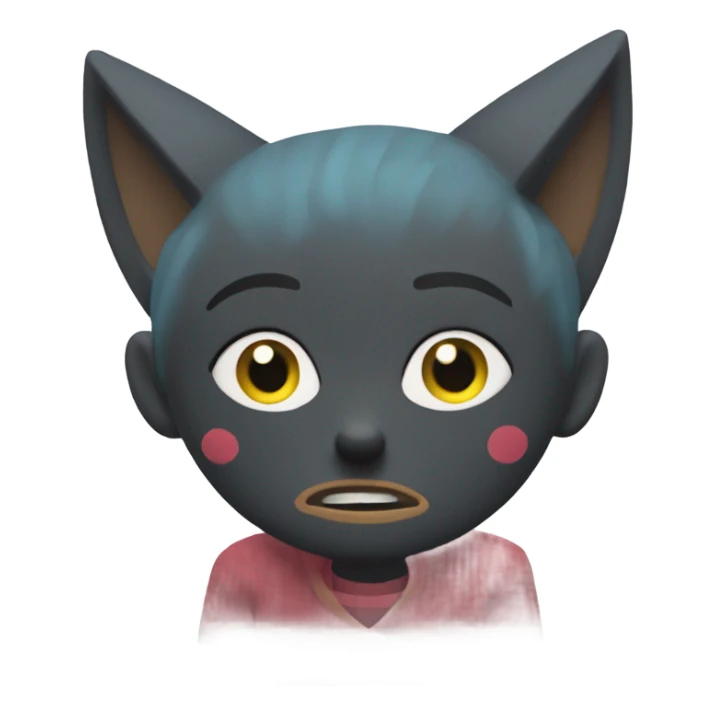 Mae borowski from the video game night in the woods sticker