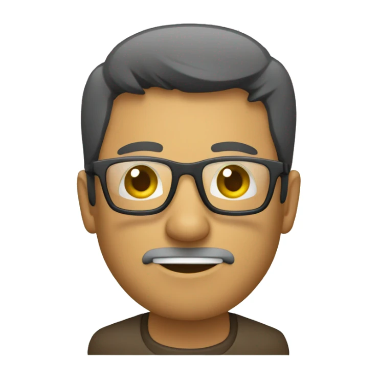 hombre con gafas señalando a la camara sticker