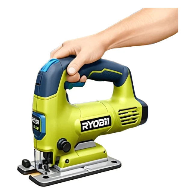 RYOBI ONE+ HP 18V Brushless Cordless Jig Saw (Tool Only) emoji style  sticker