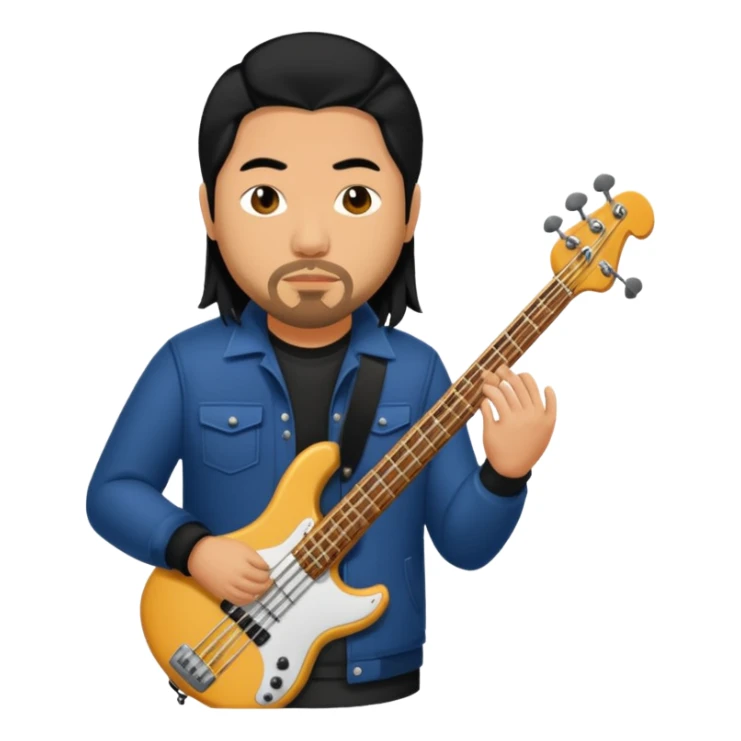Chi Cheng (1970-2013) bassist of Deftones sticker