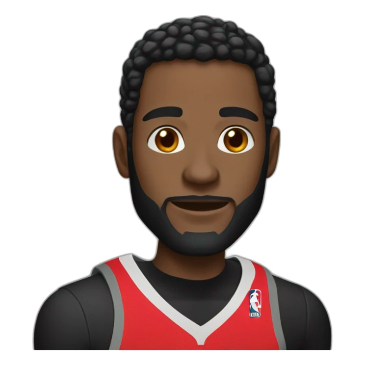 white man wearing miami heats basketball black jersey number 7 sticker