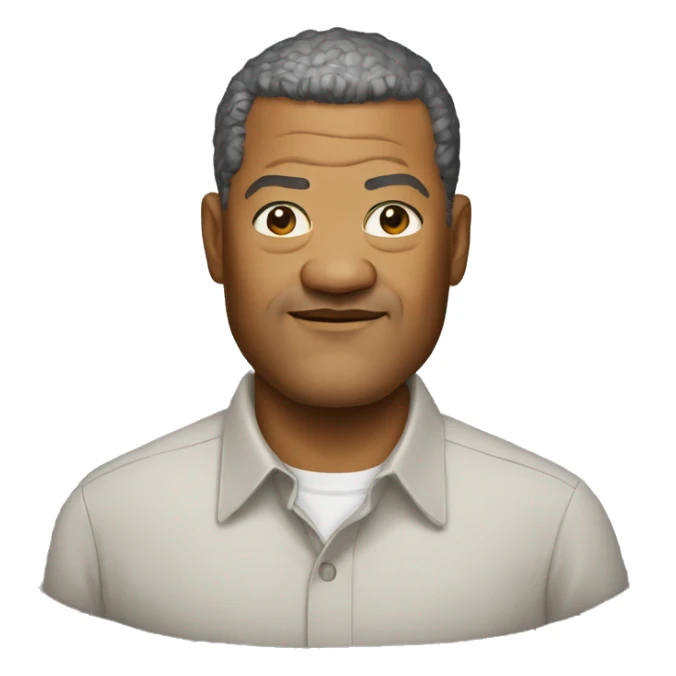 laurence-fishburne wearing shirt sticker