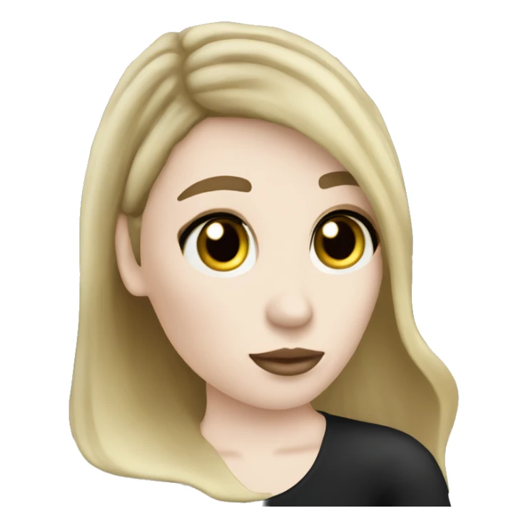 a white girl drives a black convertible Mini Cooper- change to black convertible  sticker