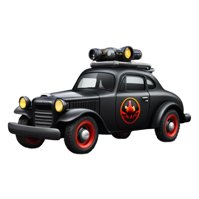 1949 dodge power wagon based Batmobile Scion FR-S  sticker
