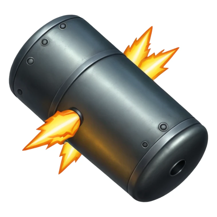 Mega bomb military sticker