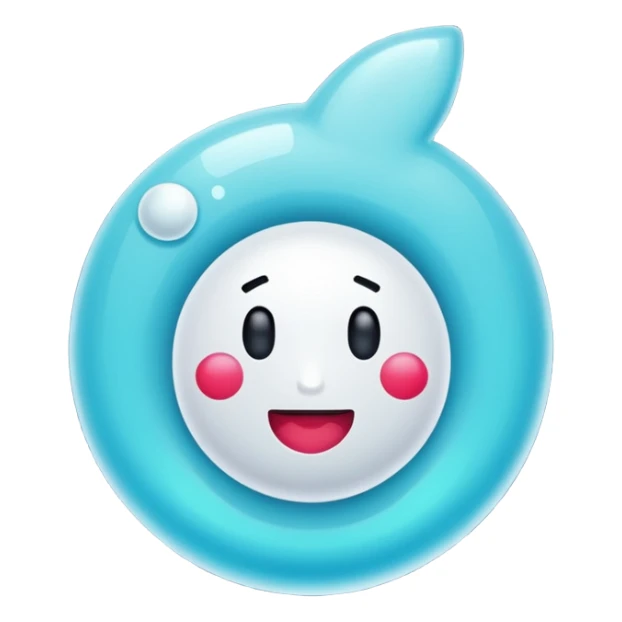 Verificación de tiktok con el chec en celeste  sticker