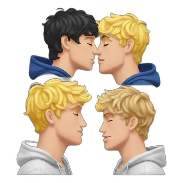 logan paul jake paul kissing sticker