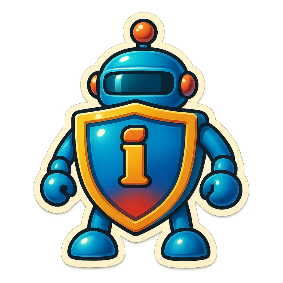 Lets do something else now. can you show me a iWexie shield robot sticker