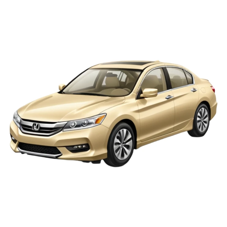 Honda Accord ex 94 color champagne sticker