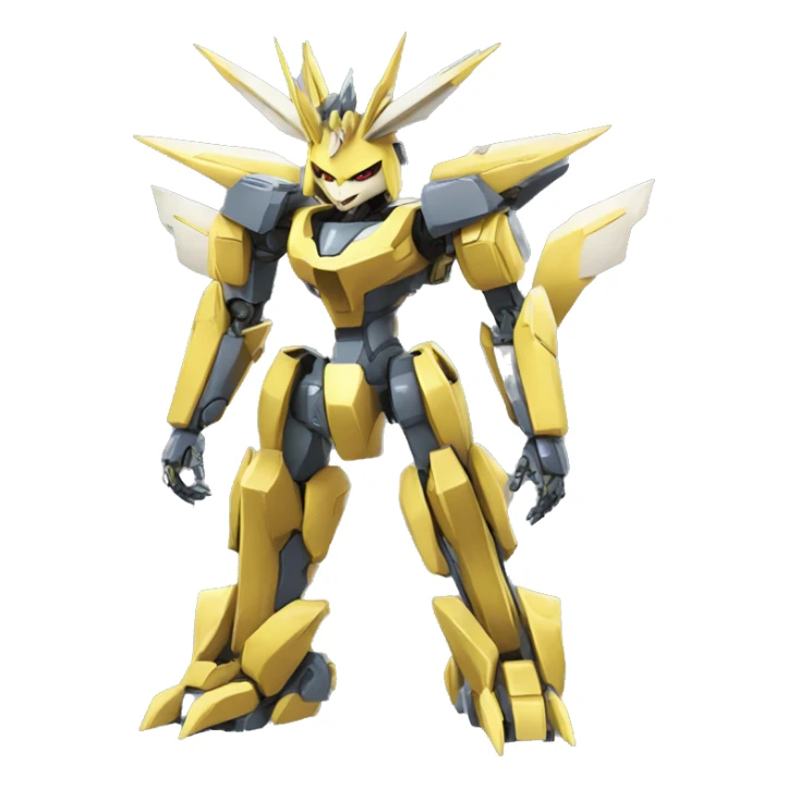 Mechanical Jolteon-Medabot-Mecha full body sticker