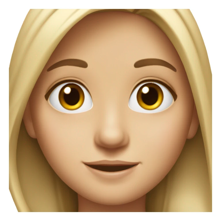 realistic portrait of girl sticker