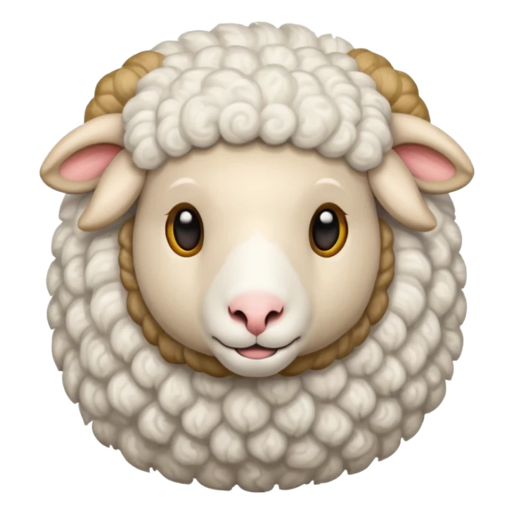 sheep emoji sticker