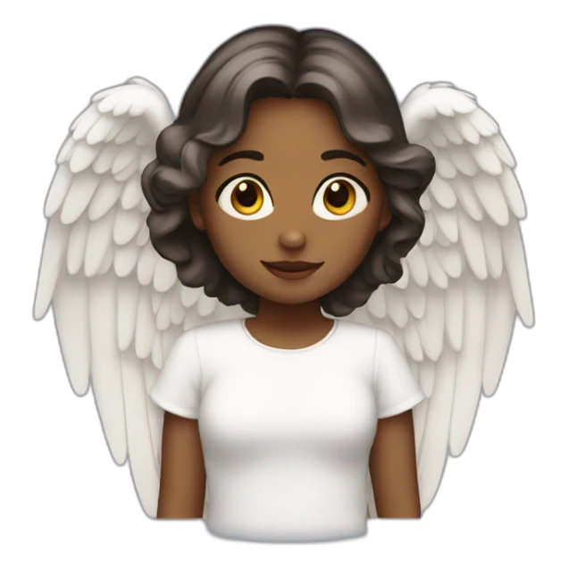 angel girl sticker