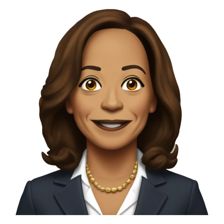 Kamala Harris as an animal sticker