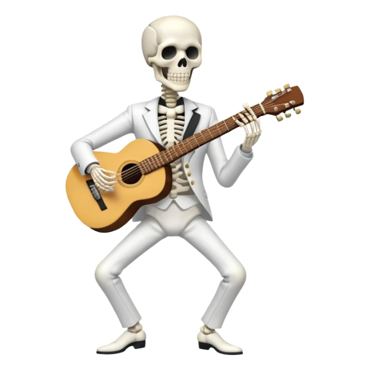 Ernesto de la Cruz skeleton musician sticker