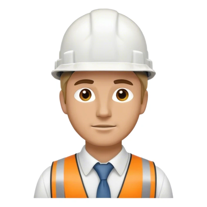 white man with white g and hard hat sticker