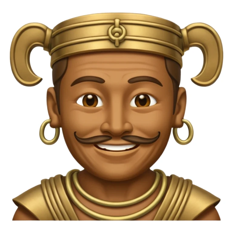 sanxingdui bronze man emoji sticker