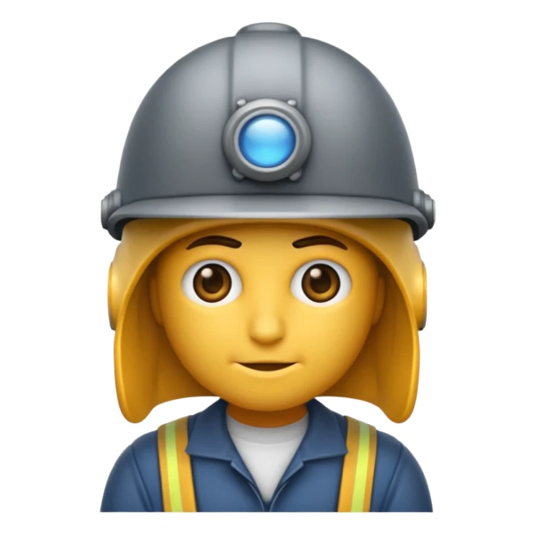 emoji de un persona con gorro de hacer mechas sticker
