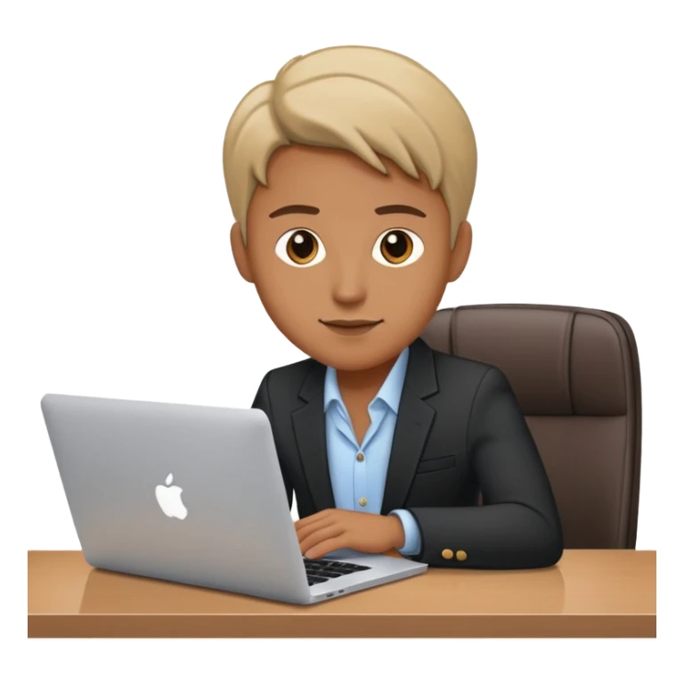 Business meeting online macbook sticker