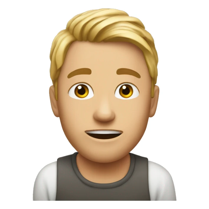 Rött hjärta med små röda hjärtan runt sticker