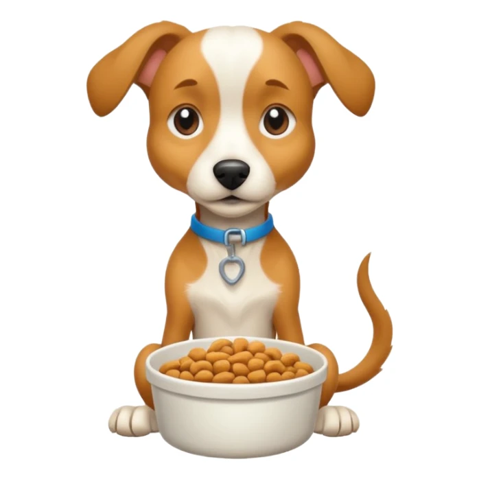 Dog, diet sticker