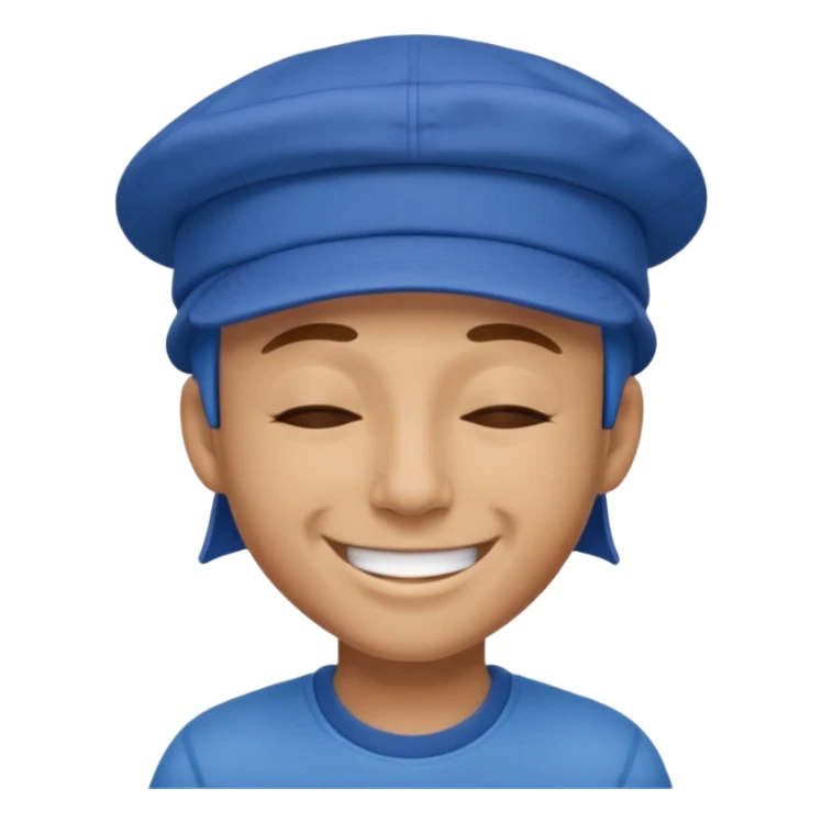 👌😁🧢 Combine these emojis and please, no body, just the head. sticker