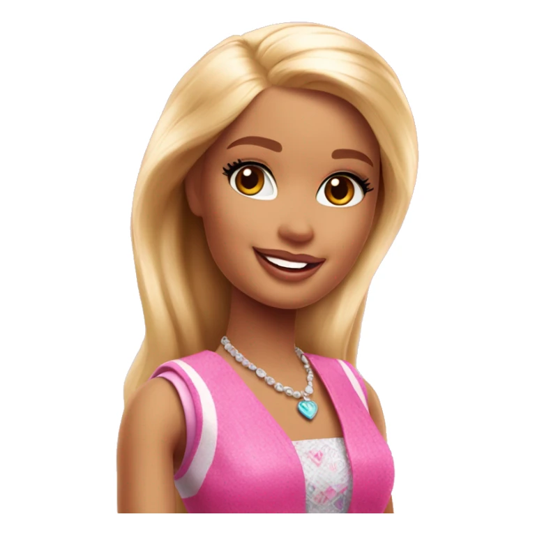 Barbie enamorada  sticker