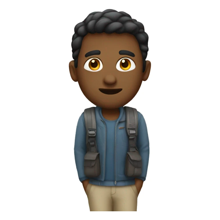 guy who wants to travel sticker