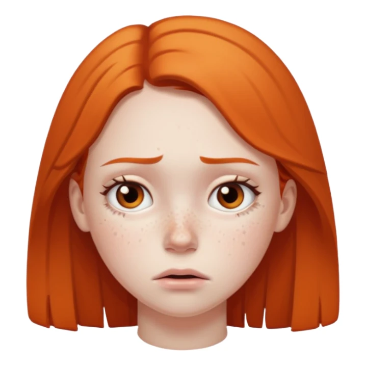 a girl is sad and mad sticker