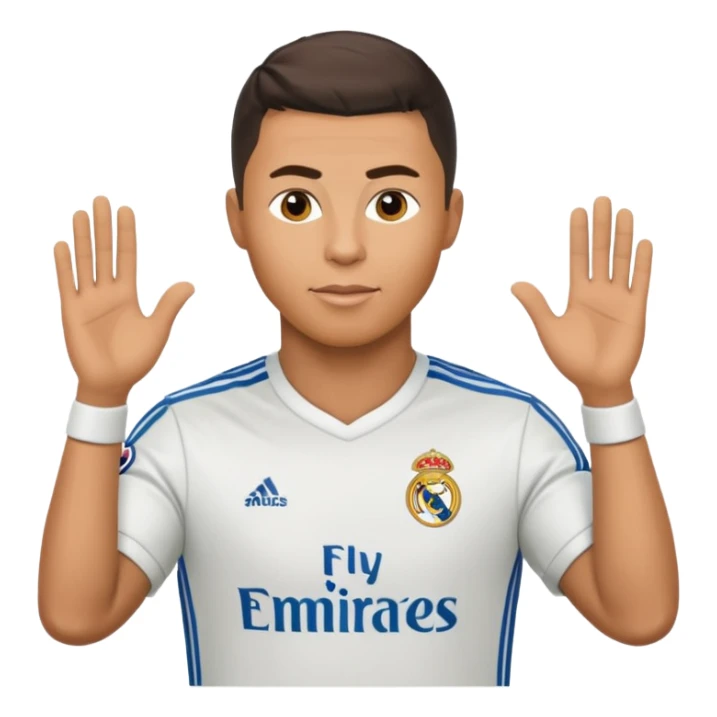 Ronaldo madrid sticker