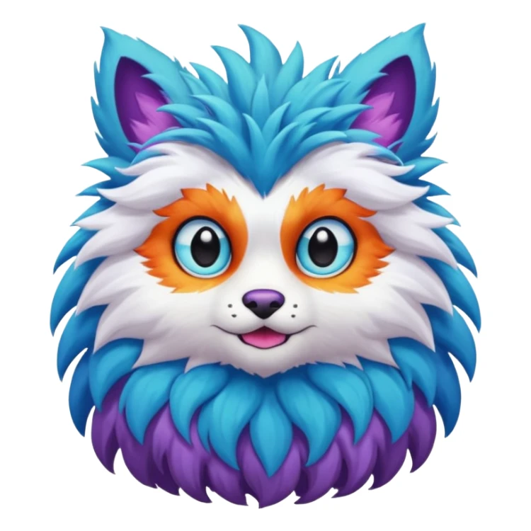 Trixy-Fakémon-hybrid-creature (full body)  sticker