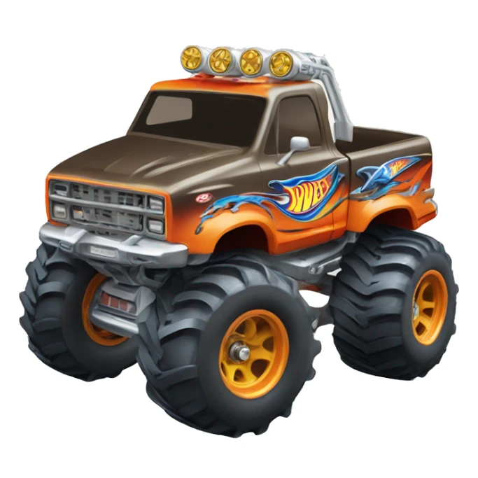 Hot wheels monster kei truck  sticker