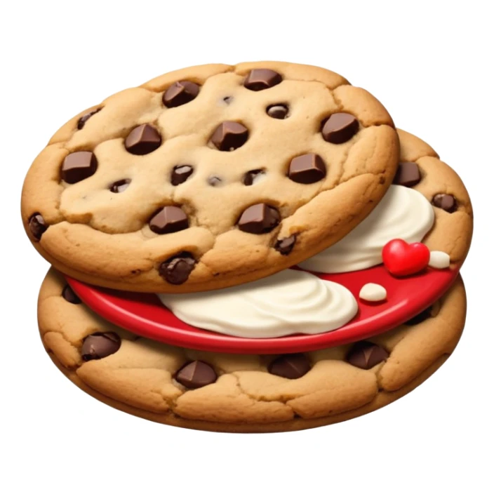 Plate of cookies sticker