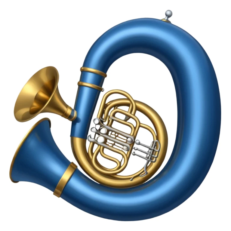 tuba redonda azul escura como a de how i meet your mother  sticker