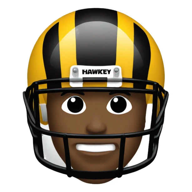 Iowa Hawkeyes Football sticker