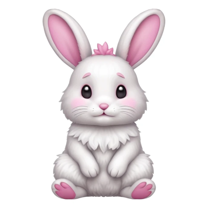 Bunny sticker