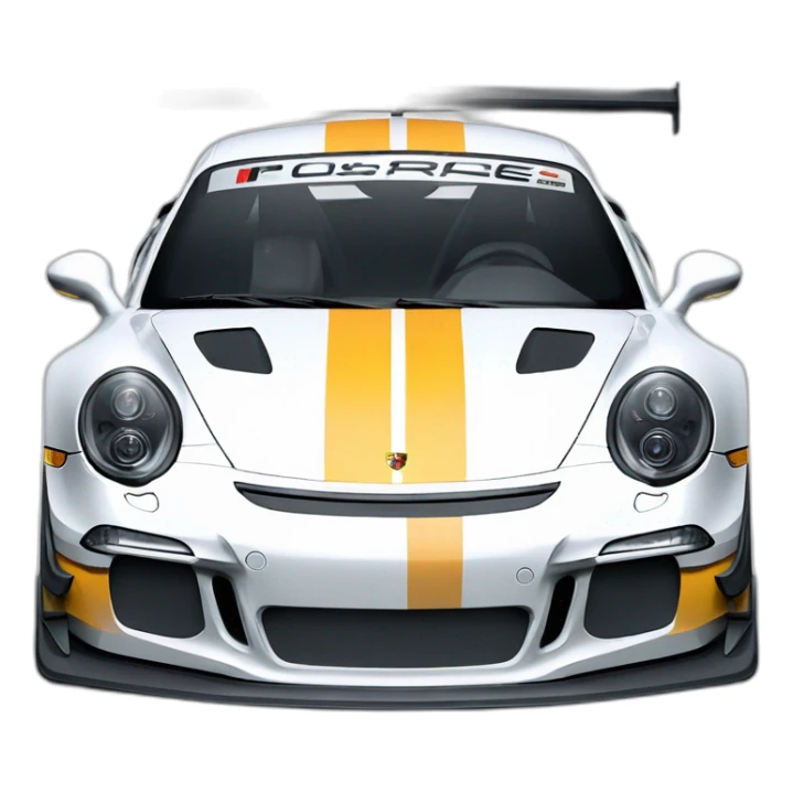 Porsche 911 GT3 RSR sticker