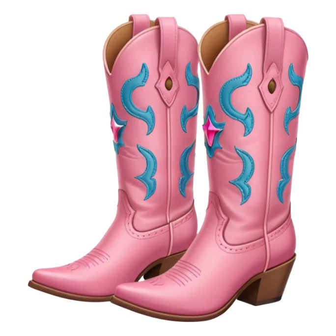 cowgirl boots asthetic girly sticker