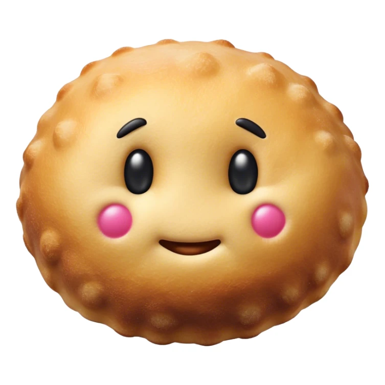 Cinematic Realistic Bu√±uelo Dessert Emoji, showcasing a fluffy, deep-fried dough ball dusted with sugar rendered with lifelike textures and warm, festive lighting. sticker