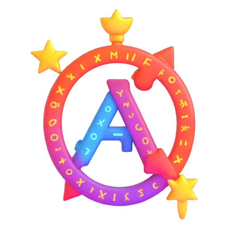 "A minimalistic glowing zodiac symbol ♓, centered on a dark cosmic background, symbol color #00d9ff, clean design, modern and luminous" sticker