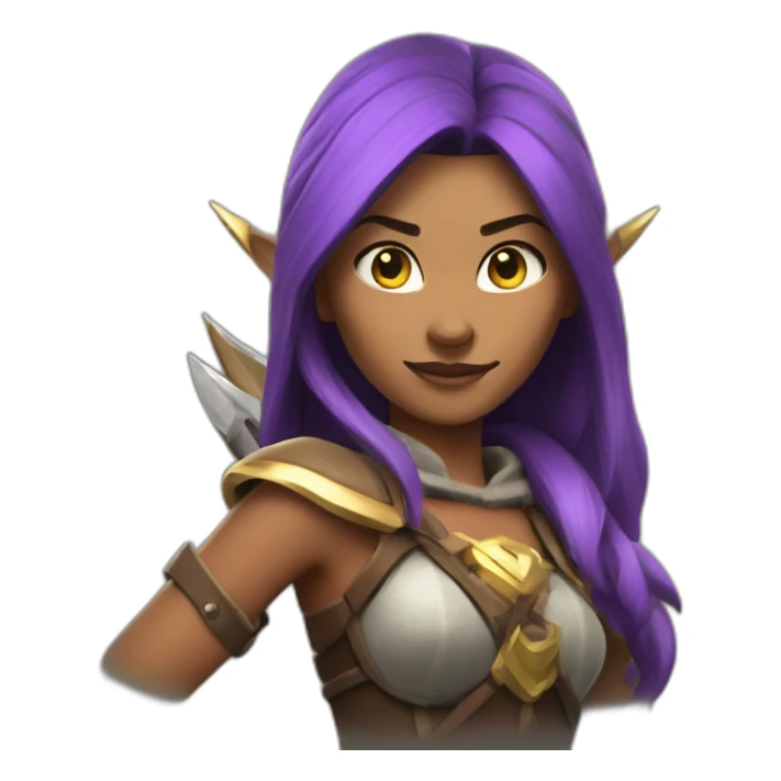 clash of clans archer queen sticker
