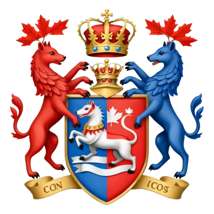 Canadian Coat Of Arms sticker