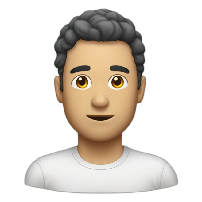 persona le estan haciendo un masaje sticker