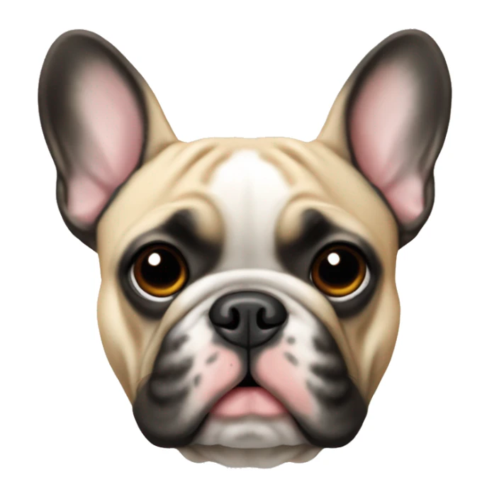 merel french bulldog sticker