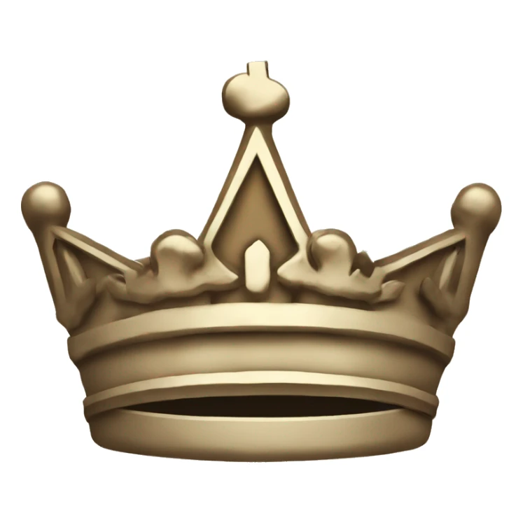 capcut logo with crown on top of it sticker